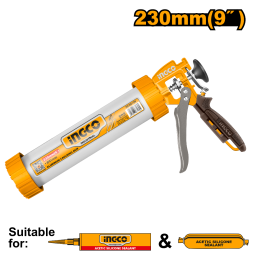 PISTOLA APLICAR SILICONA INDUSTRIAL 9 INGCO HCG0109