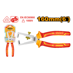 ALICATE AISLADO 6 PELA CABLE HIWSP28160 INGCO