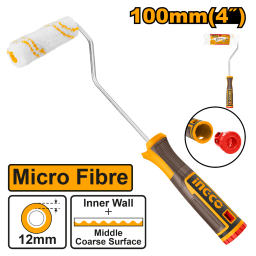 MINI RODILLO DE MICROFIBRA 10CM PARA INTERIOR - HRHR061001D