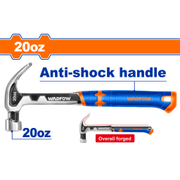 MARTILLO UA 560G ACERO FORJADO MANGO ANTISHOCK WADFOW WHM8320